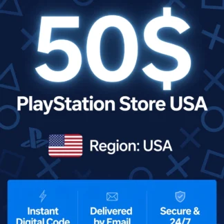 PlayStation Gift Card USA $50