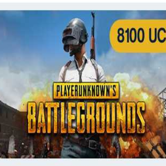 PUBG Mobile 8100 UC
