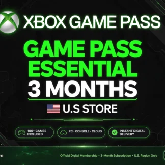 Xbox Game Pass Essential USA 3 Months